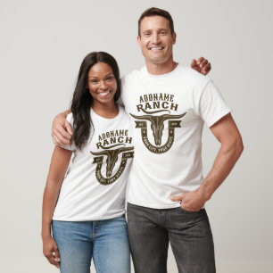 Camiseta Bull Steer Skull Western Ranch