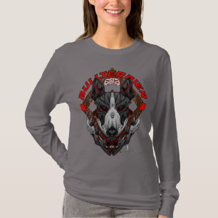 Camiseta BULL TERRIER Cyberpunk Samurai Elite