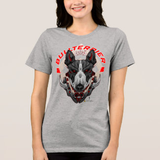 Camiseta BULL TERRIER Cyberpunk Samurai Elite