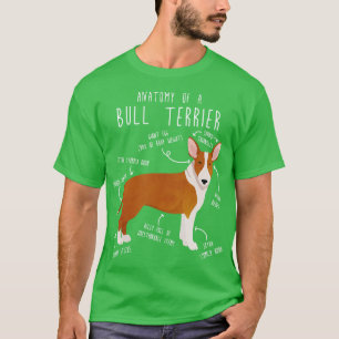 Camiseta Bull Terrier Dog Anatomia 2