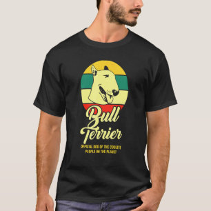 Camiseta Bull Terrier Dog Para Homens