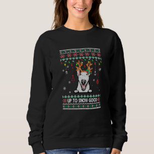 Camiseta Bull Terrier Dog Reindeer Ugly Christmas Xmas