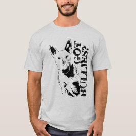 Camiseta Bull terrier - intimidação