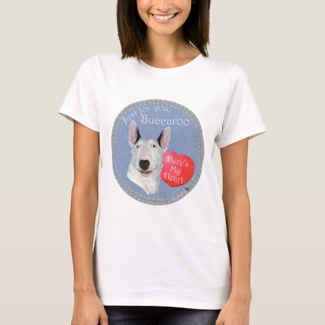 Camiseta Bull Terrier Love (Frente)
