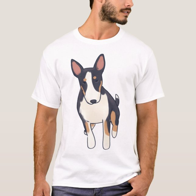 Camiseta Bull terrier Magic (Frente)