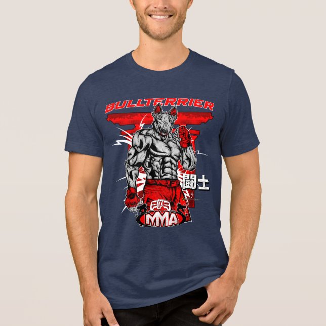 Camiseta BULL TERRIER Martial Arts ElitE (Frente)