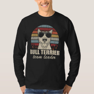 Camiseta Bull Terrier Team Líder Legal Cão Cachorro Cachorr