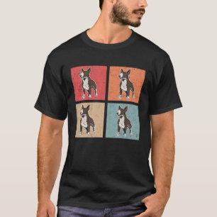 Camiseta Bull Terrier Terrier Vintage Minibail