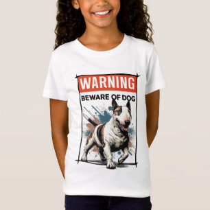 Camiseta Bull Terriers Inglês: Cuidado com o Cão