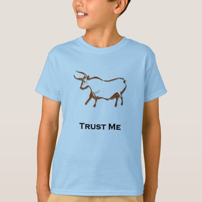 Camiseta Bull Trust Me Brown (Frente)