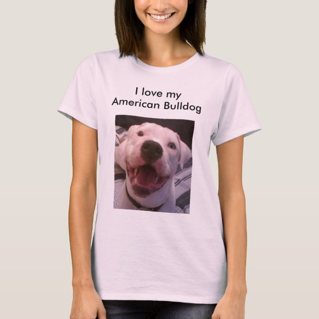 Camiseta Bulldog Americana (Frente)