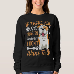 Camiseta Bulldog Americano Se Não Há Cães No Cachorro Diver