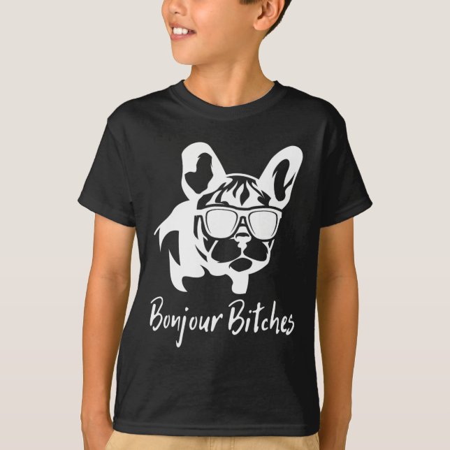 Camiseta Bulldog Bonjour Es (Frente)