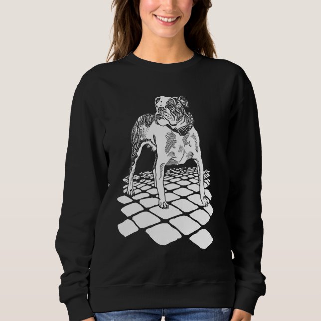 Camiseta Bulldog by Moriz Jung 1912 Remastered  Artistic Bu (Frente)