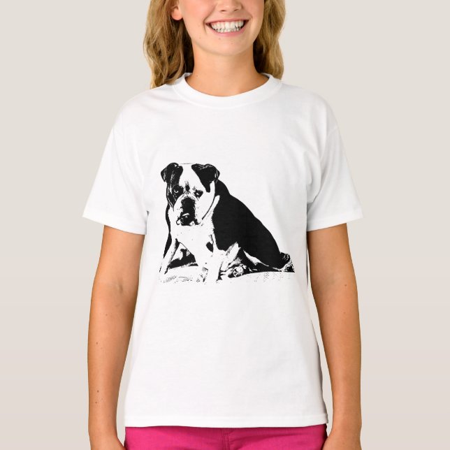 Camiseta Bulldog da Rua Lateral (Frente)
