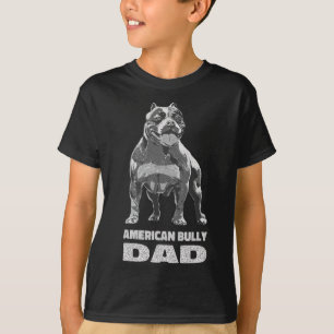 Camiseta Bulldog Dog Lover American Bully Pai