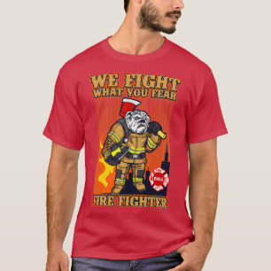 CAMISETA BULLDOG FIRE