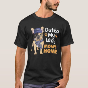 Camiseta Bulldog - Fora da minha casa de Mães