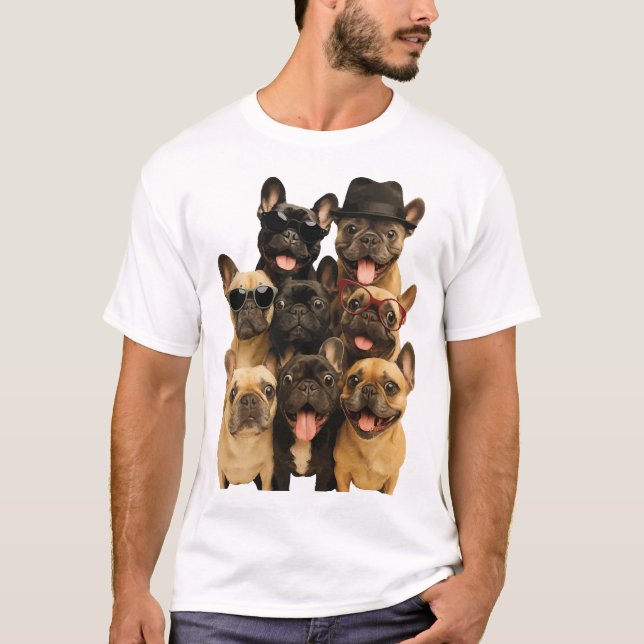 Camiseta Bulldog Francês (Frente)