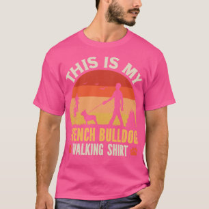 Camiseta Bulldog Francês Andando