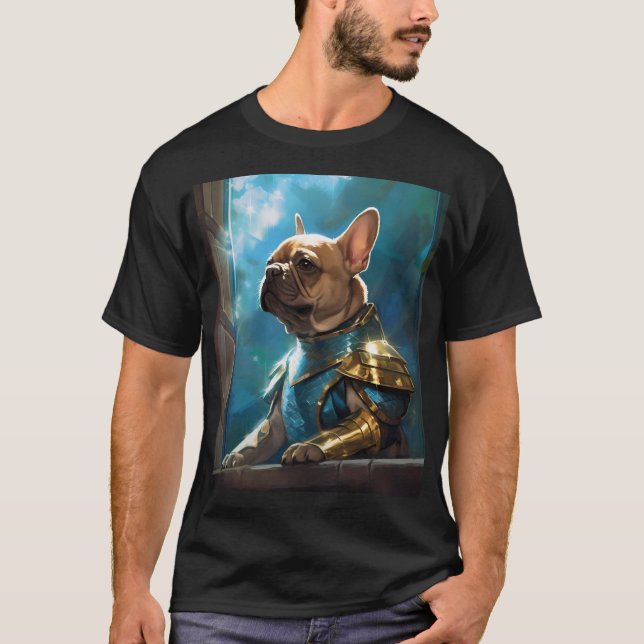 Camiseta Bulldog Francês Asgardiano 1 (Frente)