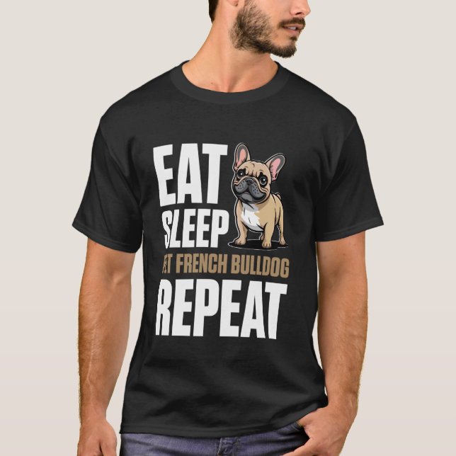 Camiseta Bulldog Francês Cachorro 1 (Frente)