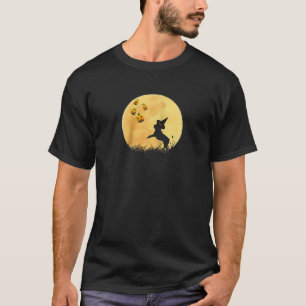 Camiseta Bulldog Francês com Chapéu de Bruxa Pumpkin Bat Mo