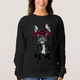 Camiseta Bulldog Francês Com Óculos Vermelhos Por Www Beefo