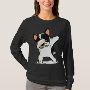 Camiseta Bulldog Francês Dabbing Frenchie Dog Dab