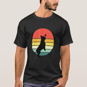 Camiseta Bulldog Francês E Cachorros Franceses Solitários