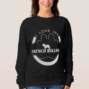 Camiseta Bulldog Francês Eu Amo Meu Circuito De Bulldog Fra