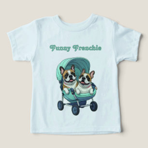 Camiseta Bulldog Francês Französische Bulldogge Gêmeos