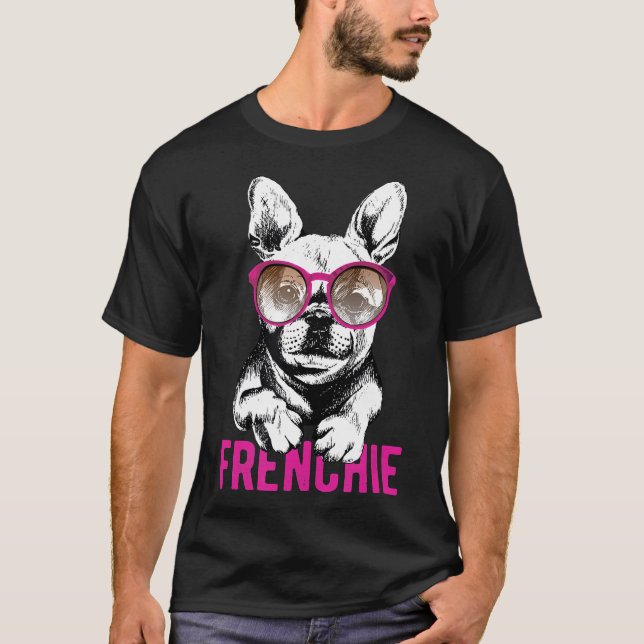Camiseta Bulldog Francês Legal Proprietário de Cachorro Mãe (Frente)