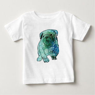 Camiseta Bulldog Francês Mandala Baby Fine Jersey T Shirt