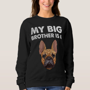 Camiseta Bulldog Francês Meu Irmão Grande É Um Francês 1