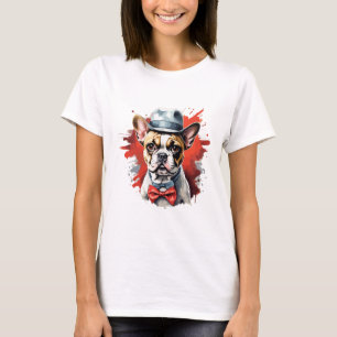 Camiseta Bulldog Francês Para Cachorros
