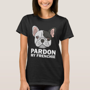 Camiseta Bulldog Francês Para Homens, Desculpe Meu Francês