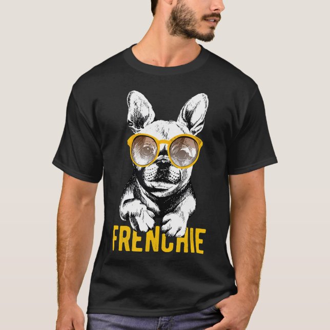 Camiseta Bulldog Francês Para Os Fãs De Cachorro Francês (Frente)