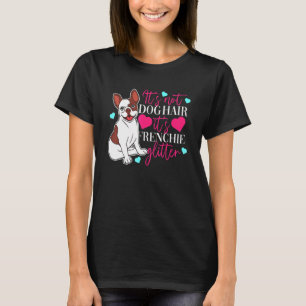 Camiseta Bulldog Francês Para Raparigas E Mulheres