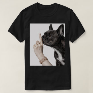Camiseta Bulldog Francês Shhh