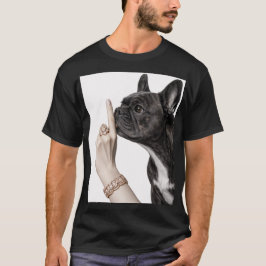 Camiseta Bulldog Francês Shhh