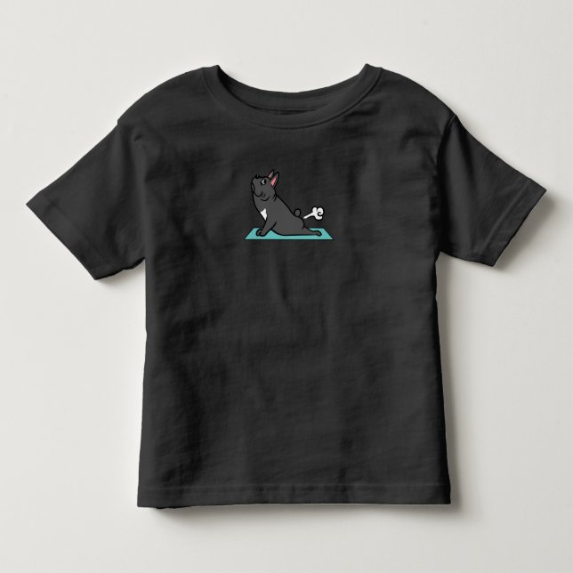 Camiseta Bulldog Francês Yoga (Frente)