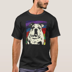 Camiseta Bulldog Inglês Britânico Raça de Cão 17