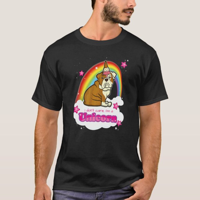 Camiseta Bulldog Inglês Britânico Raça de Cão  7 (Frente)