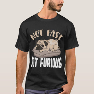 Camiseta Bulldog Inglês Dormindo Não Rápido Não Furioso Eng