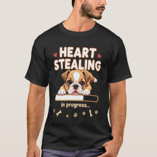 Camiseta Bulldog Inglês Engraçado Presente Cachorro Bulldog
