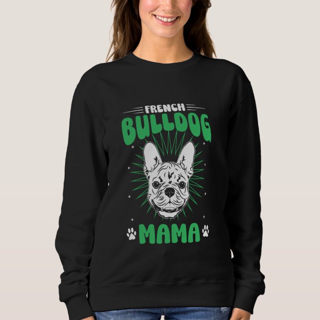 Camiseta Bulldog Mama Francesa (Frente)