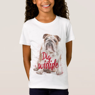 Camiseta Bulldog Mascot - Bold and Coloror Team Spirit De