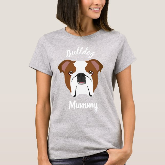 Camiseta Bulldog Mummy (Frente)