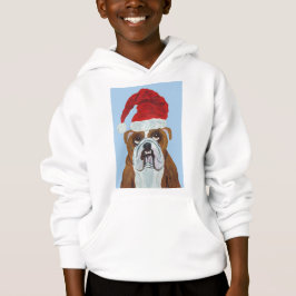 Camiseta Bulldog Papai Noel